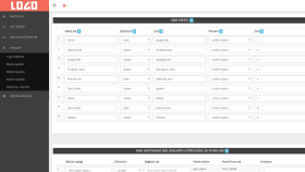Landing page + full panel + responsive