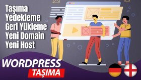 Wordpresss sitenizi yeni sunucunuza hızlıca taşırım