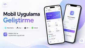 iOS ve Android için mobil uygulama geliştiririm
