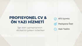 işe alımda fark yaratan CV ve ön yazı yazarım