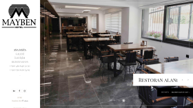 Mayben Otel için hazırladığımız web site