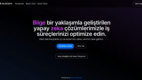 ChatGPT Tarzında kişisel websitesi.