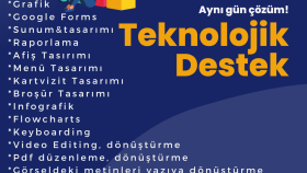 sunum tasarım ve raporlama işlerinizi yaparım
