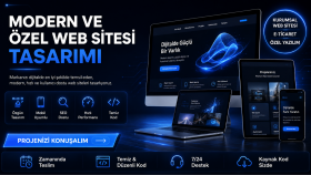 kurumsal ve özel kodlanmış web siteleri geliştiriyorum