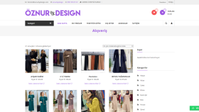 ÖznurByDesign - Wordpress Alışveriş Sitesi