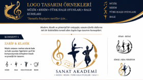 Sanat ve Kültür Odaklı Logo Tasarım Konseptleri