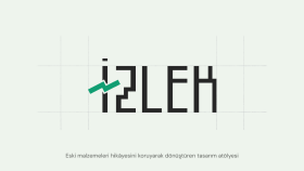 İzlek Tasarım Atölyesi Logo Tasarımı