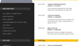 cv yazarım