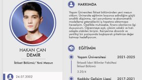 Hazırladığım taslak cv'lerden birer örnek.