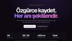 Screenovo — Ekran Kaydı Sitesi
