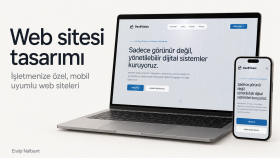 işletmenize özel mobil uyumlu web sitesi geliştiririm