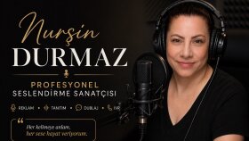 seslendirme yapıyorum
