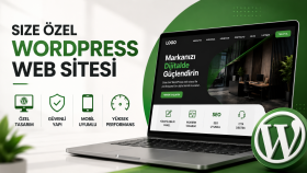 sizin için Wordpress kurumsal site yapabilirim