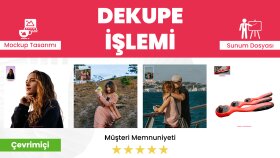 arka plan temizleme ve dekupe işlemi yaparım
