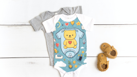 Bebek T shirt tasarımı!
