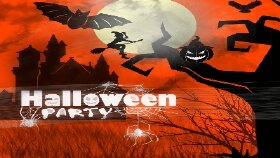 Halloween Party Poster Design