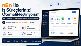 n8n ile iş süreçlerinizi otomatikleştiririm