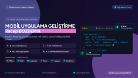 istediğiniz mobil uygulamayı geliştirebilirim