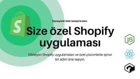 bir shopify uygulaması yapabilirim