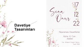 Davetiye Tasarımı