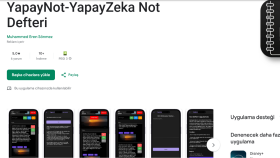 YapayNot - Yapay Zeka Not Defteri