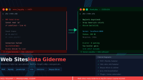 web sitenizdeki hata ve sorunları hızlıca çözerim