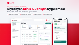 Diyetisyen Klinik ve Danışan Uygulaması (canlı SaaS)