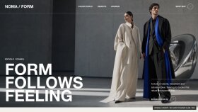 NOMA FORM - Premium Moda E-Ticaret Konsepti