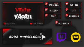 Twitch & DLive Stream Overlay