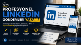 Linkedin gönderileri yazarım