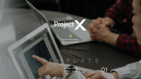 Project—X Presentation Template (PSD)