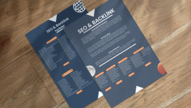 Minimal ve etkileyici broşür tasarımı