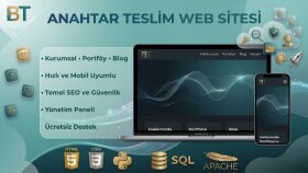sizin için bireysel ve kurumsal web sitesi oluşturabilirim