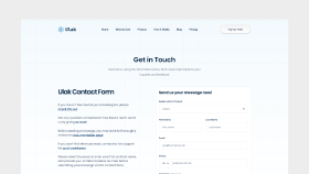 Contact page