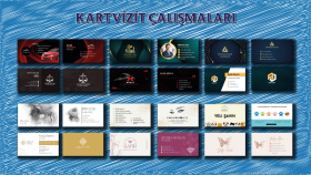 Ben, etkileyici kartvizit tasarımları yaparım