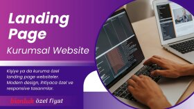 dönüşüm odaklı etkileyici landing page site hazırlarım