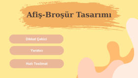 afiş ve broşür tasarımı yapabilirim