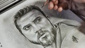 karakalem portre yaparım