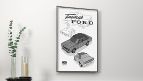 POSTER TASARIMI-Ford Taunus