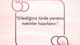 uzman biri olarak dikkat çeken metinler yazarım