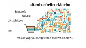 sitenize ve pazar yerinize hatasız ürün girişi yapıyorum