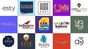 Firmalar yaptığım LOGO tasarımları