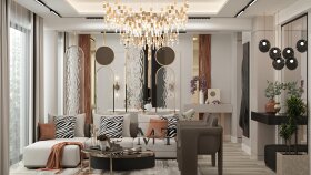 Mimari Projeler İçin İç Mekan 3D Render