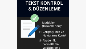 raporları teknik rapor şeklinde düzenlemeye yardımcı olurum