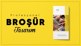 hayalinizdeki broşür tasarımını yapabilirim