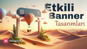sizin için etkili reklam ve banner tasarımları yapabilirim