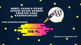 Sizin için blog sitesi açabilirim