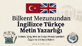 Bilkent Mezunundan Metin Yazarlığı