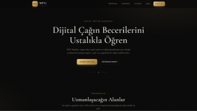 MPG Akademi - Dijital Eğitim Platformu Web Sitesi