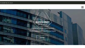 Kızılgüney İnşaat Kurumsal Web Sitesi